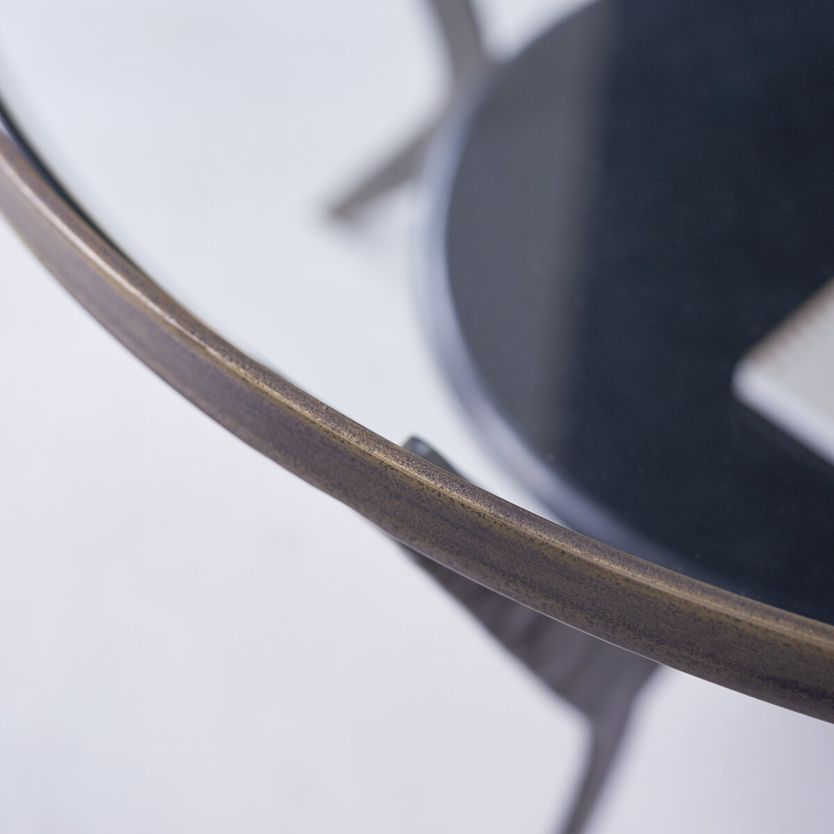 Ambre - Couchtisch aus Marmor und Metall Ambre - Couchtisch aus Marmor und Metall