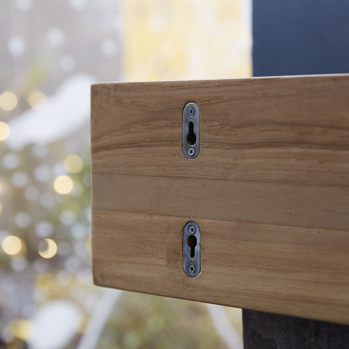 Sasha - Porta asciugamani da parete in teak massello 60 cm Sasha - Porta asciugamani da parete in teak massello 60 cm