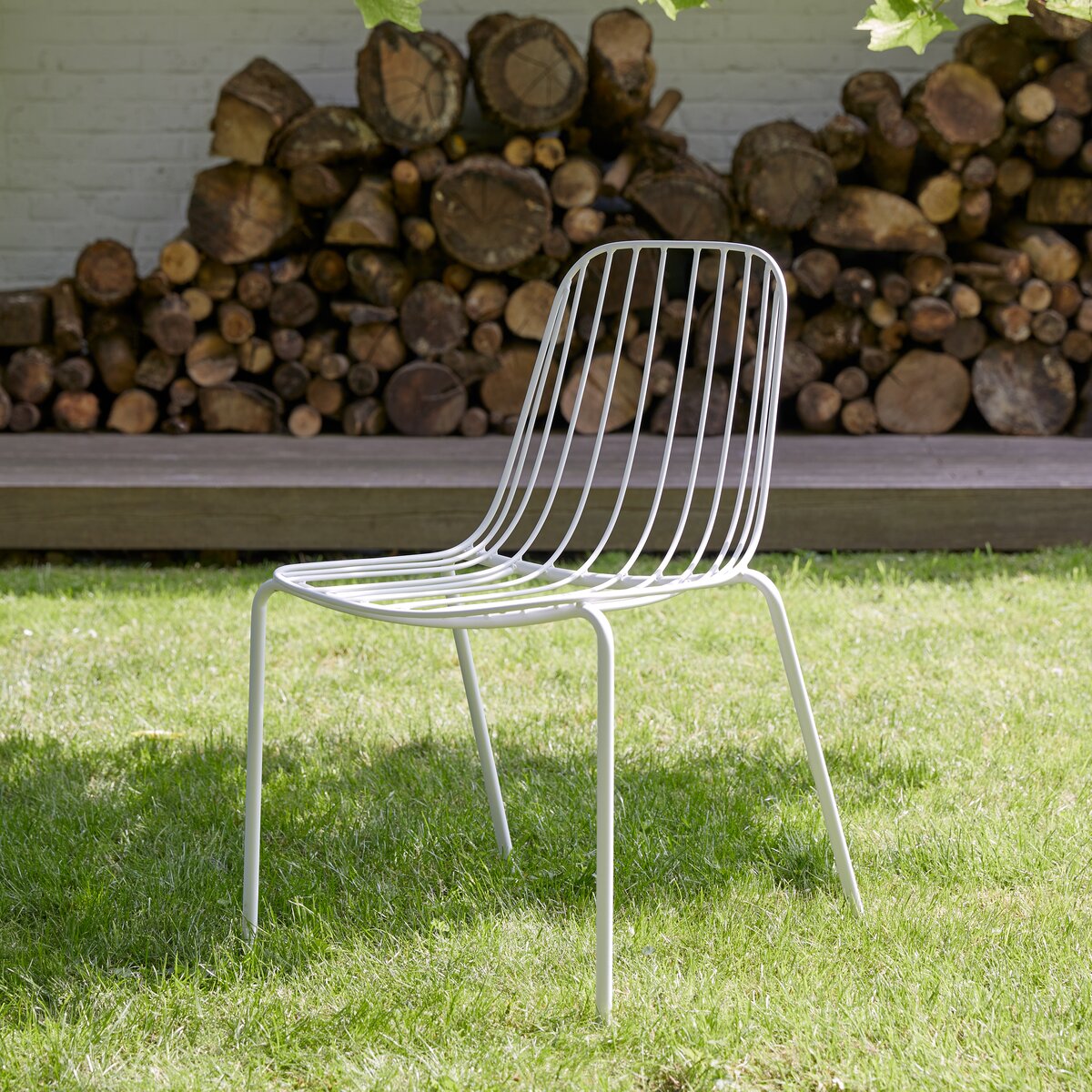 Arty - Sedia da giardino in metallo white Arty - Sedia da giardino in metallo white