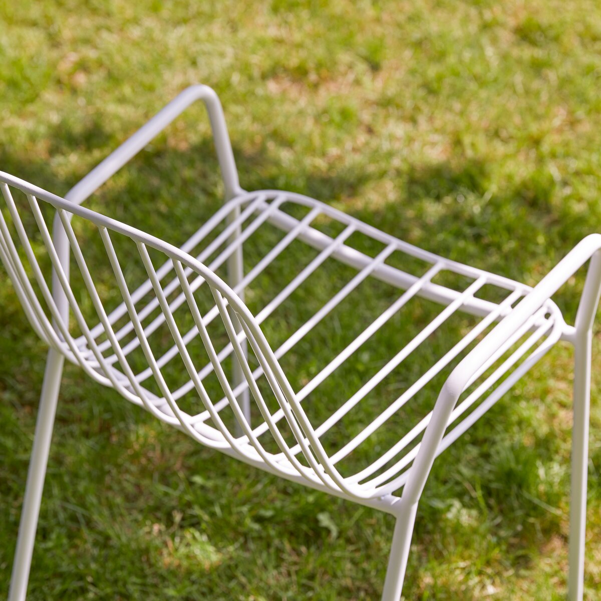 Arty - Fauteuil de jardin en métal white Arty - Fauteuil de jardin en métal white