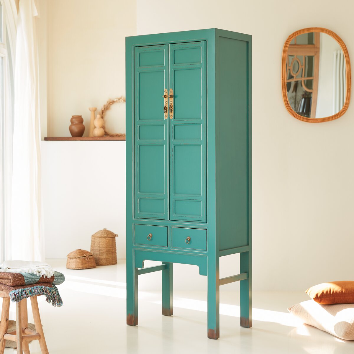 Suï - Armoire de rangement en pin Suï - Armoire de rangement en pin