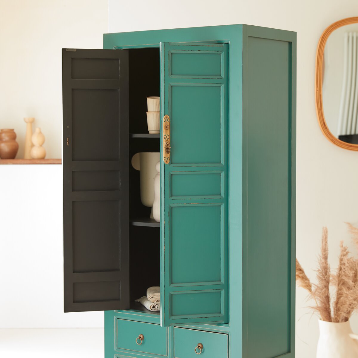 Suï - Armoire de rangement en pin Suï - Armoire de rangement en pin