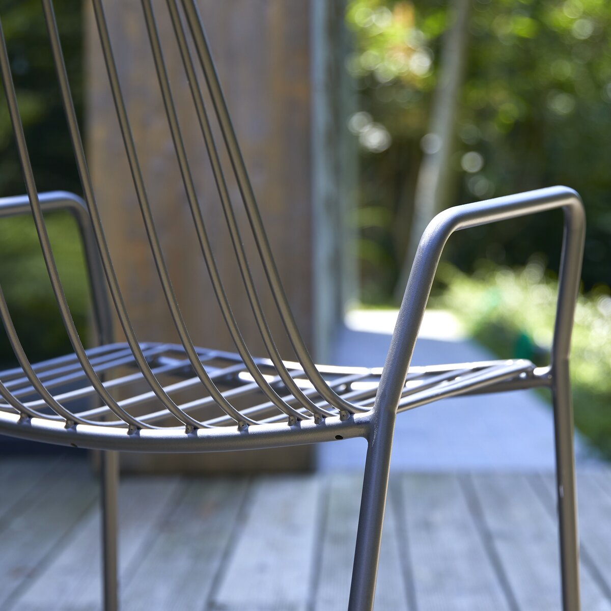Arty - Fauteuil de jardin en métal dark grey Arty - Fauteuil de jardin en métal dark grey