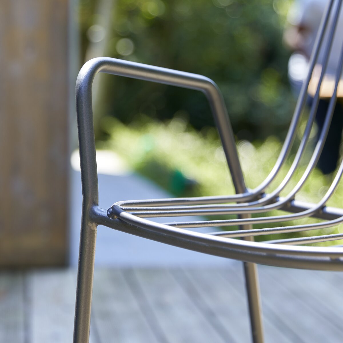 Poltrona da giardino in metallo acciaio e resina, joati verde/naturale La  Redoute Interieurs