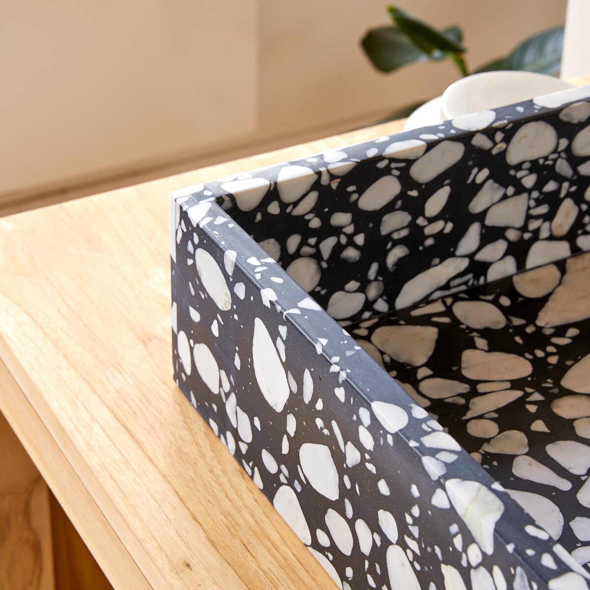Unik - Vasque carrée en terrazzo premium Unik - Vasque carrée en terrazzo premium