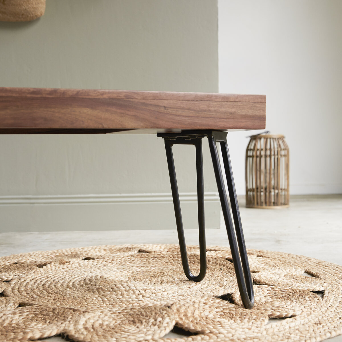 Helga - Bank aus massivem Palisanderholz 135 cm Helga - Bank aus massivem Palisanderholz 135 cm