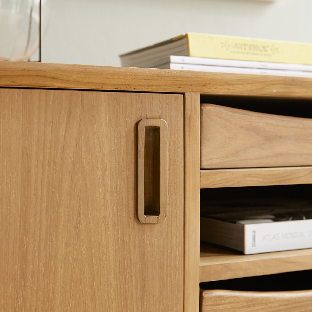 Credenza in legno di teak 100 cm - Arredo soggiorno - Tikamoon