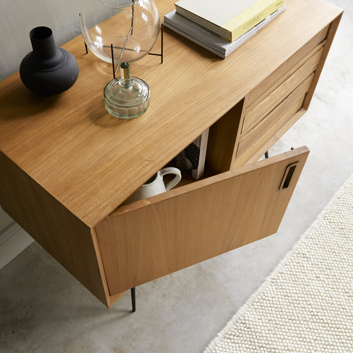 Simen - Credenza in teak 100 cm Simen - Credenza in teak 100 cm