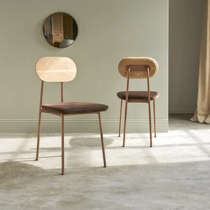Yutapi - Stuhl brown aus Eiche