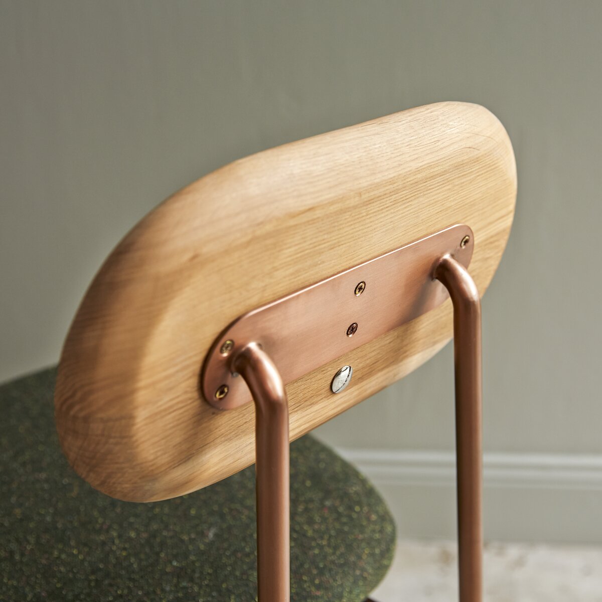 Yutapi - Chaise kaki en chêne Yutapi - Chaise kaki en chêne