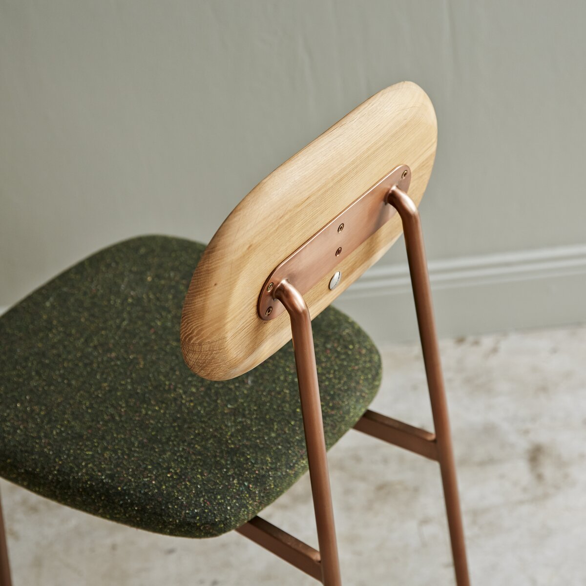 Yutapi - Chaise kaki en chêne Yutapi - Chaise kaki en chêne