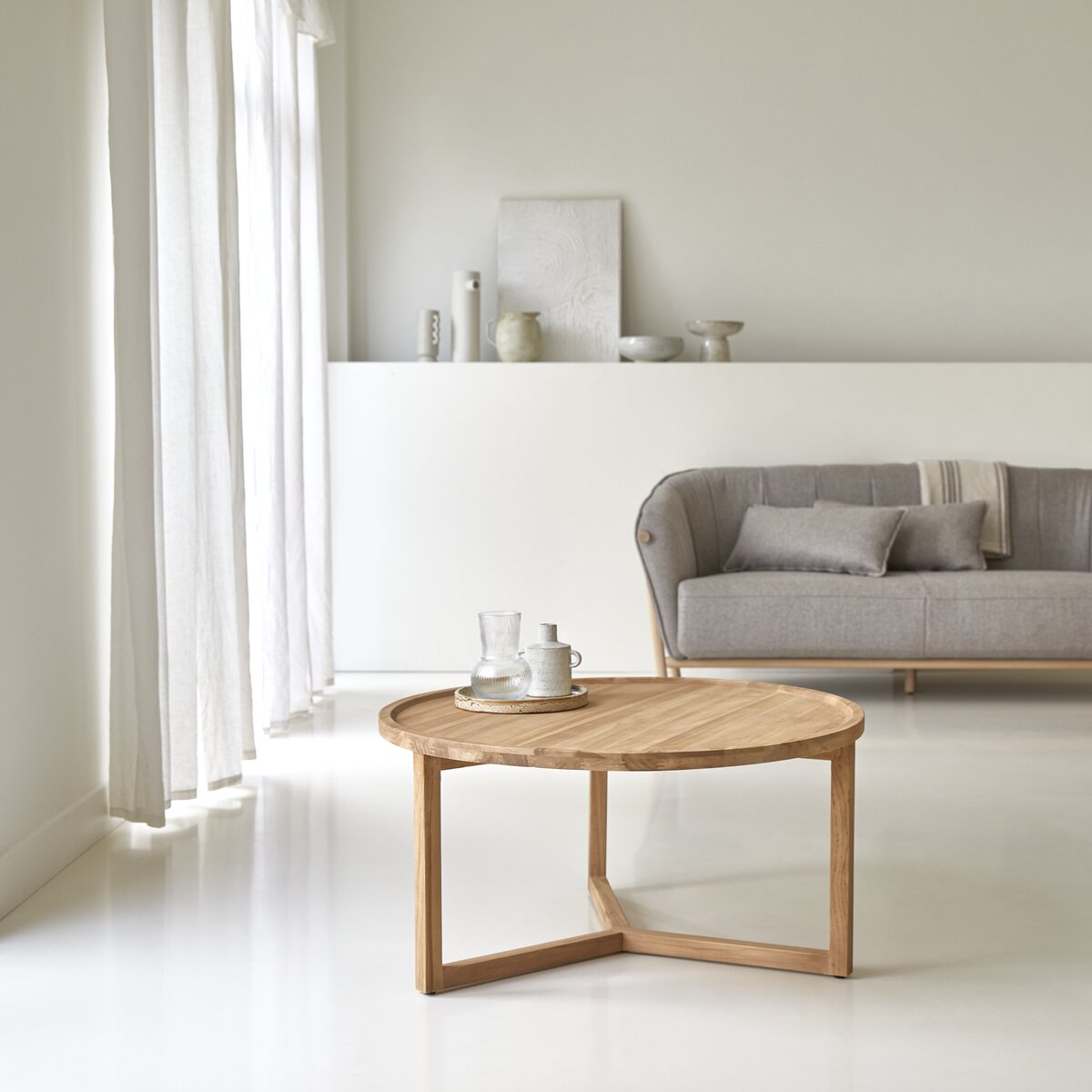 Ana - Table basse en teck massif Ana - Table basse en teck massif
