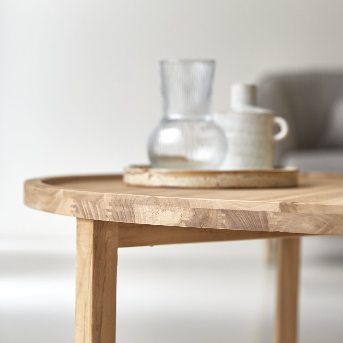 Ana - Table basse en teck massif Ana - Table basse en teck massif