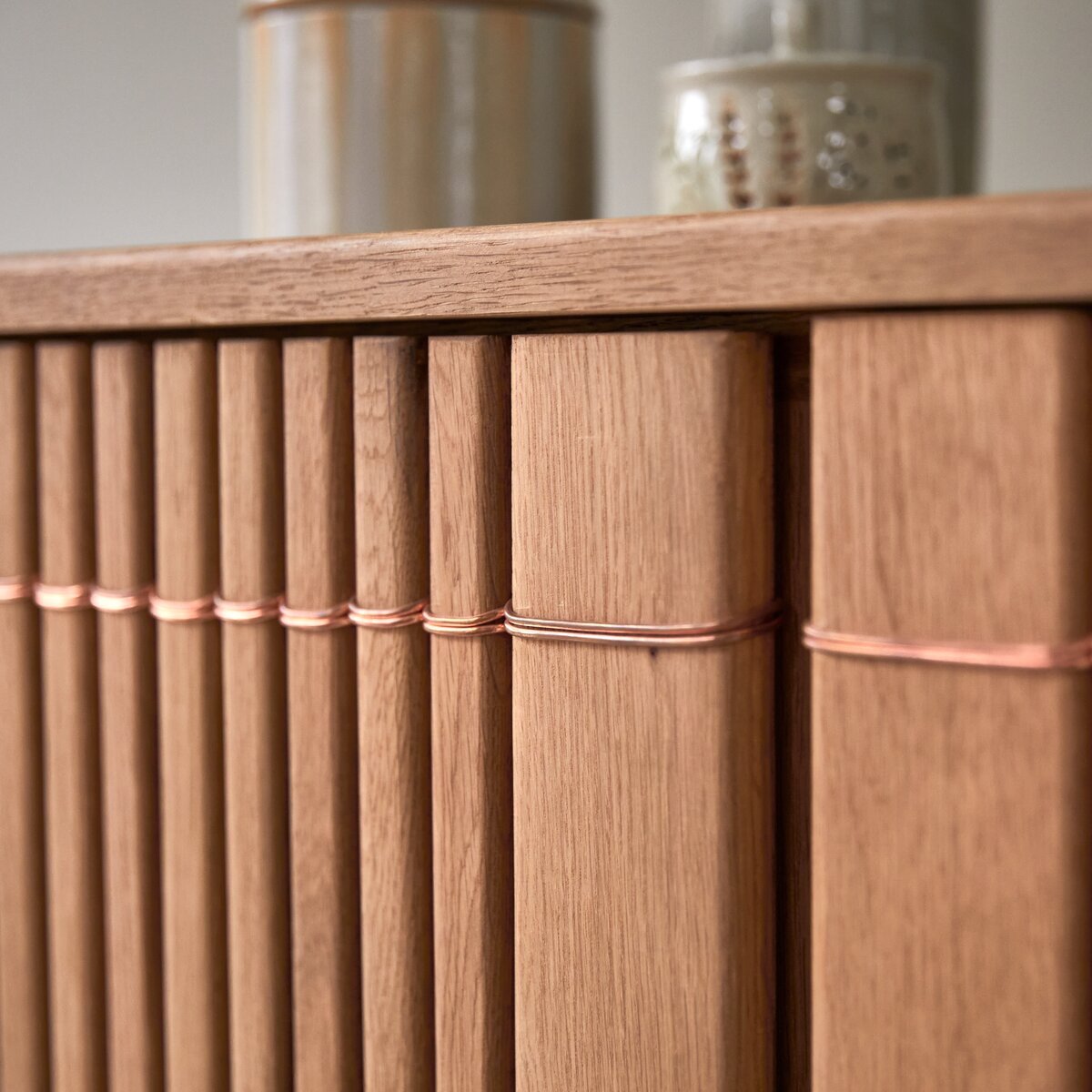 Koppar - Credenza in quercia massello 115 cm Koppar - Credenza in quercia massello 115 cm
