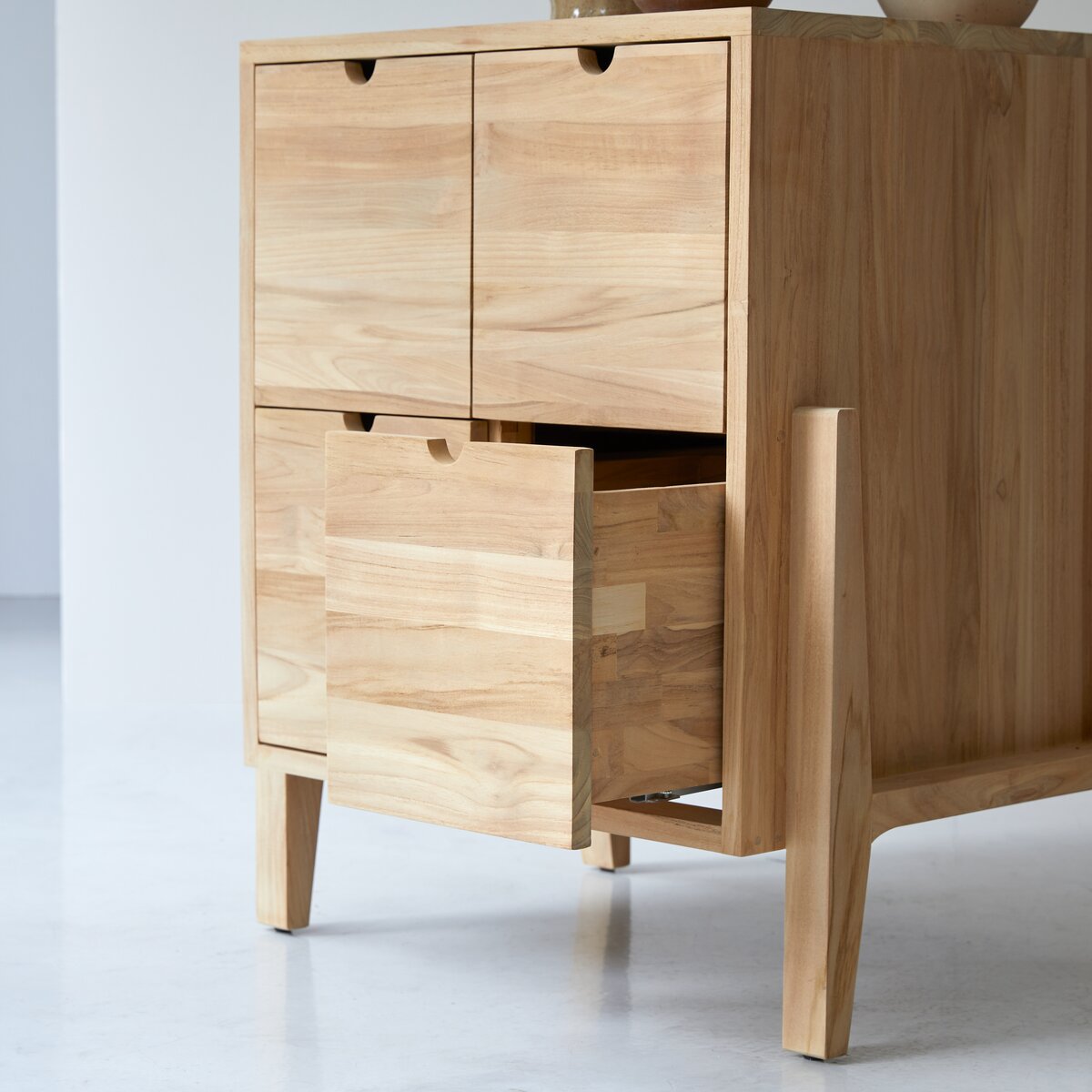 Lubin - Commode en teck massif Lubin - Commode en teck massif