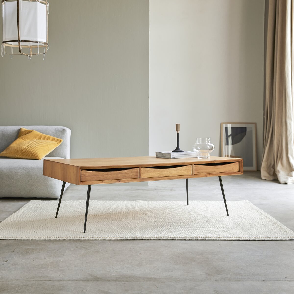Simen - Table basse en teck Simen - Table basse en teck