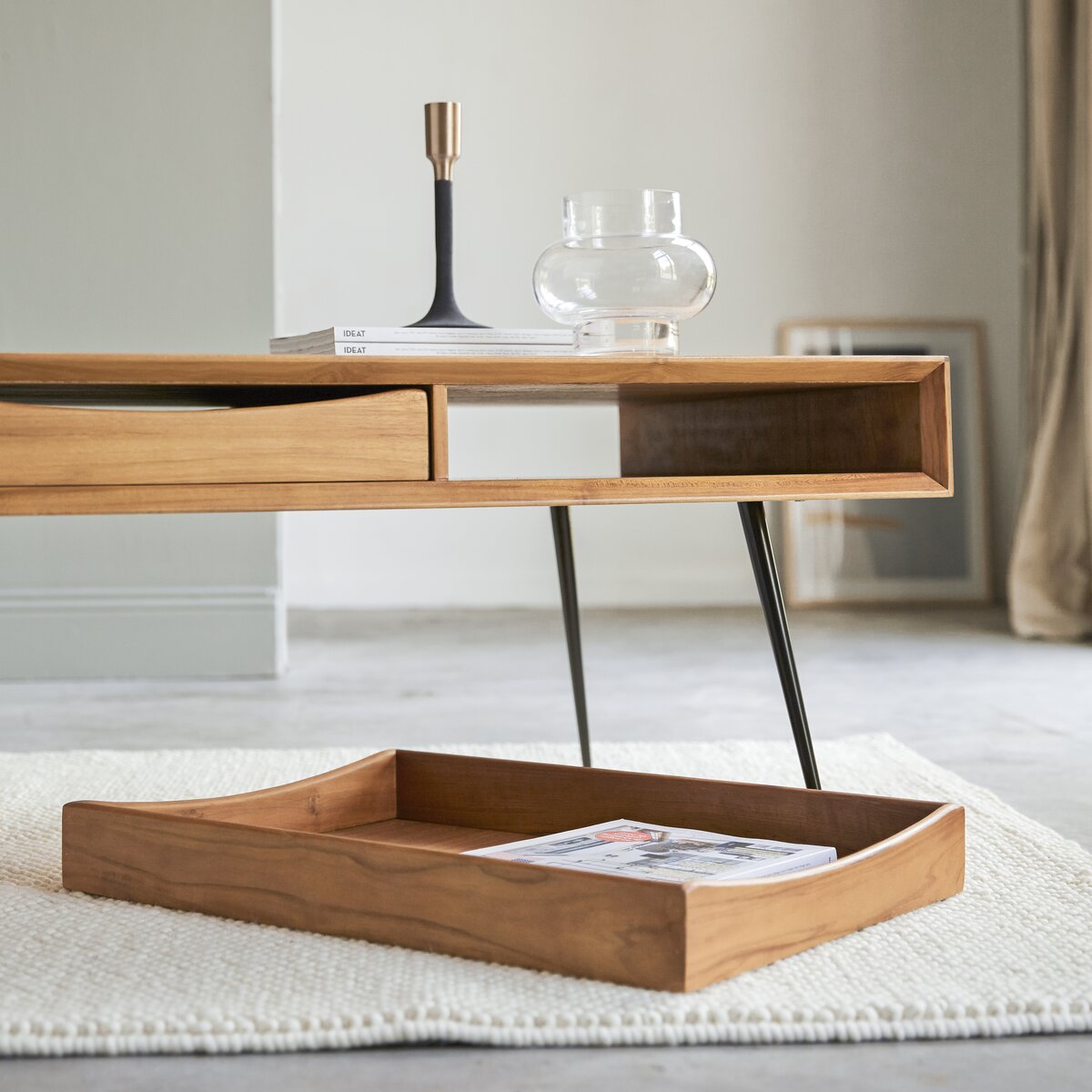Simen - Table basse en teck Simen - Table basse en teck