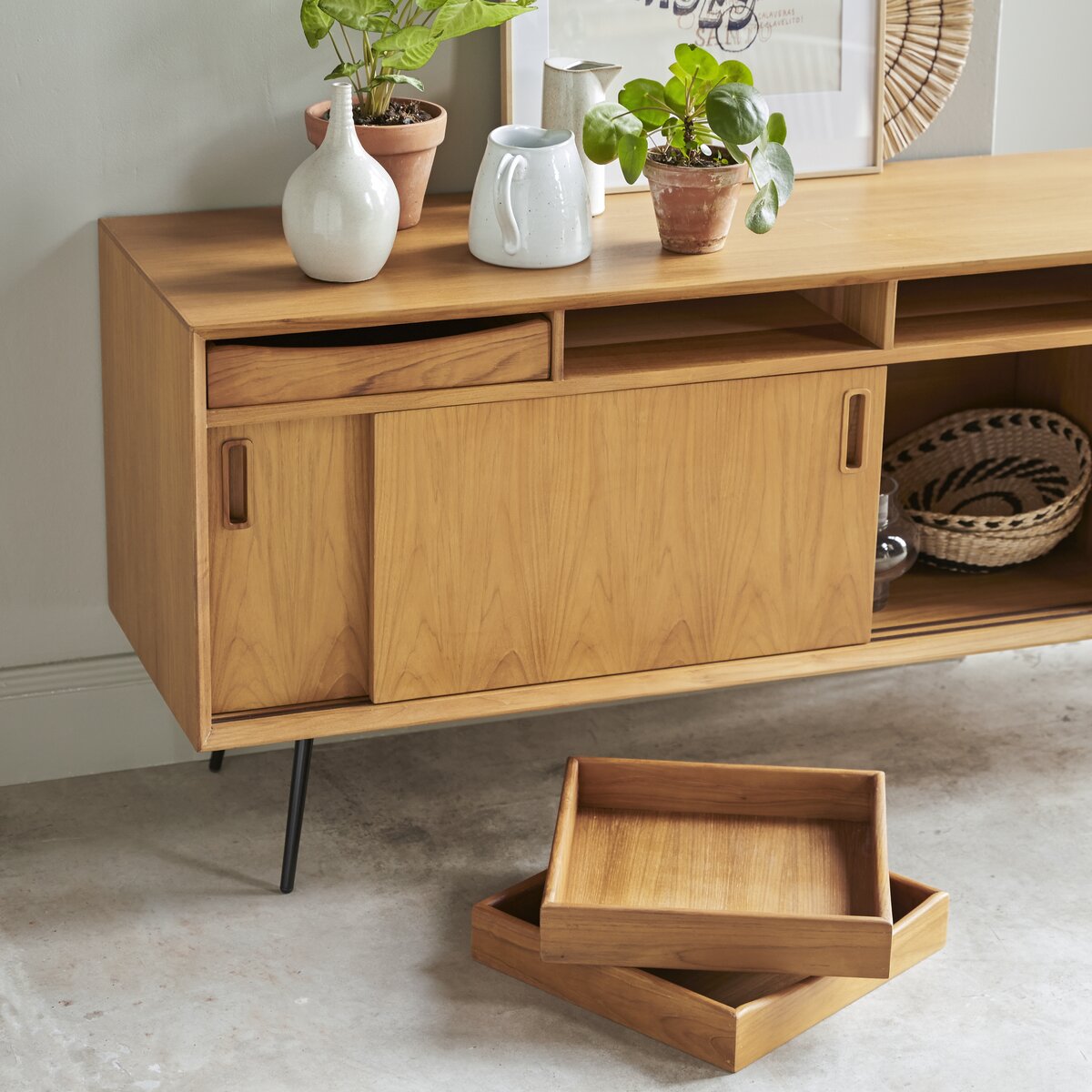 Simen - Buffet in teak 170 cm Simen - Buffet in teak 170 cm
