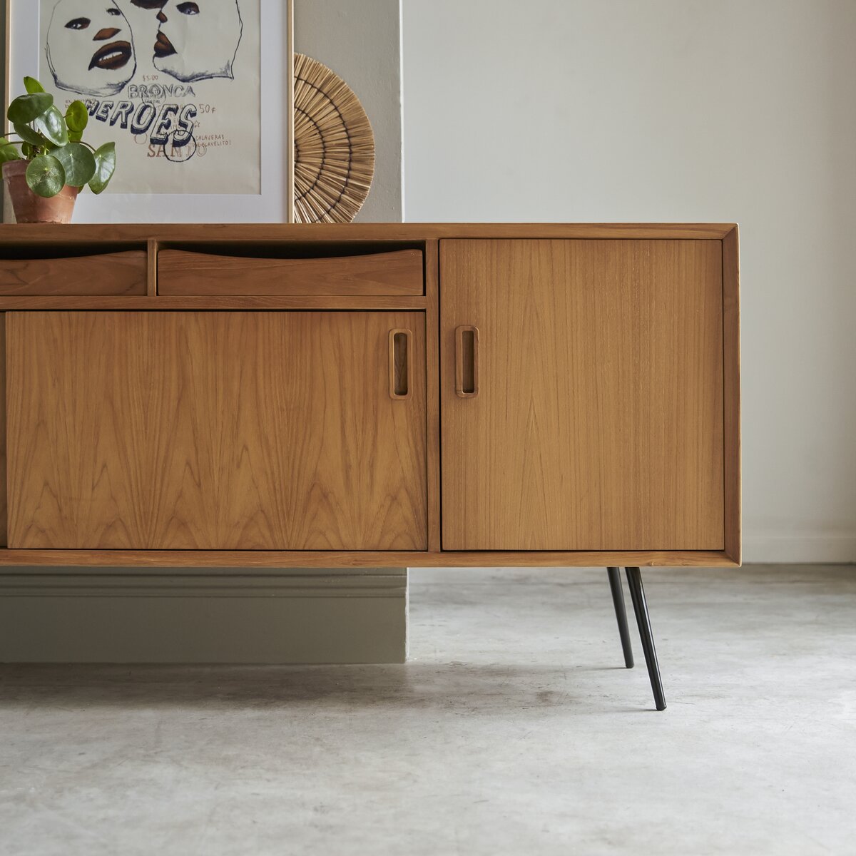 Simen - Buffet in teak 170 cm Simen - Buffet in teak 170 cm