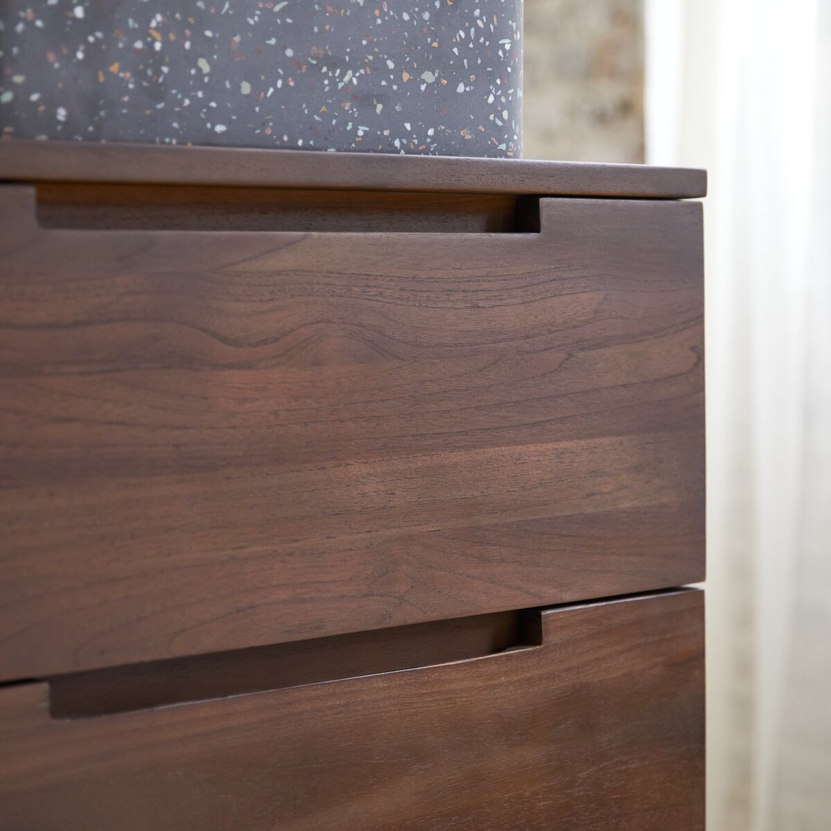 Romeo - Waschtischunterschrank aus massivem Teakholz 60 cm Romeo - Waschtischunterschrank aus massivem Teakholz 60 cm