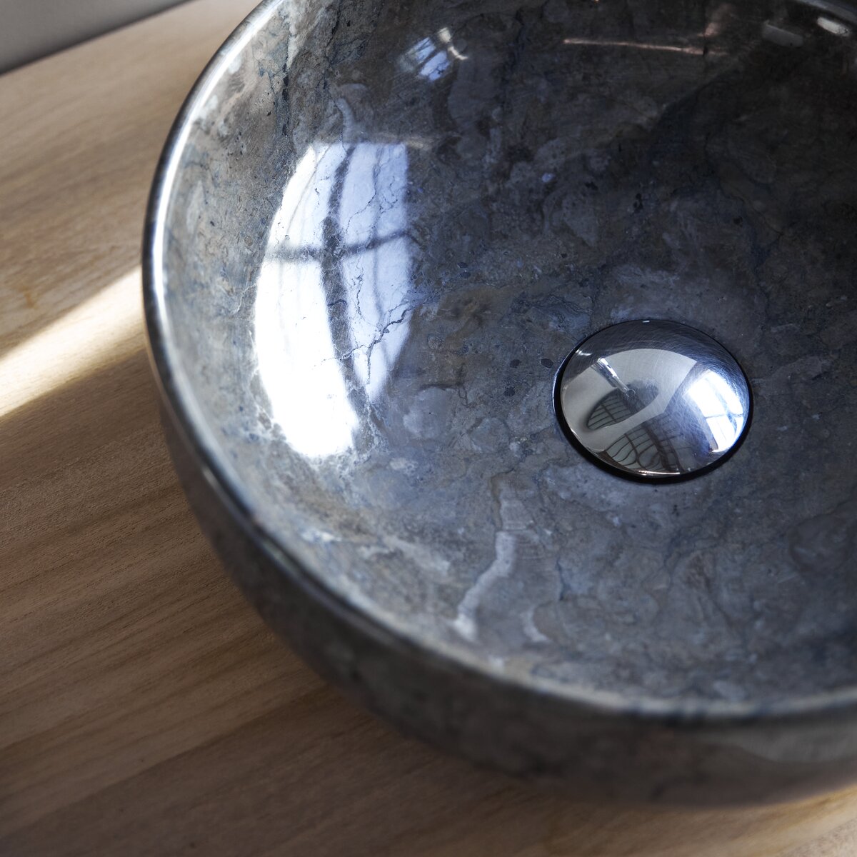 Pia - Waschbecken aus Marmor dark grey Pia - Waschbecken aus Marmor dark grey