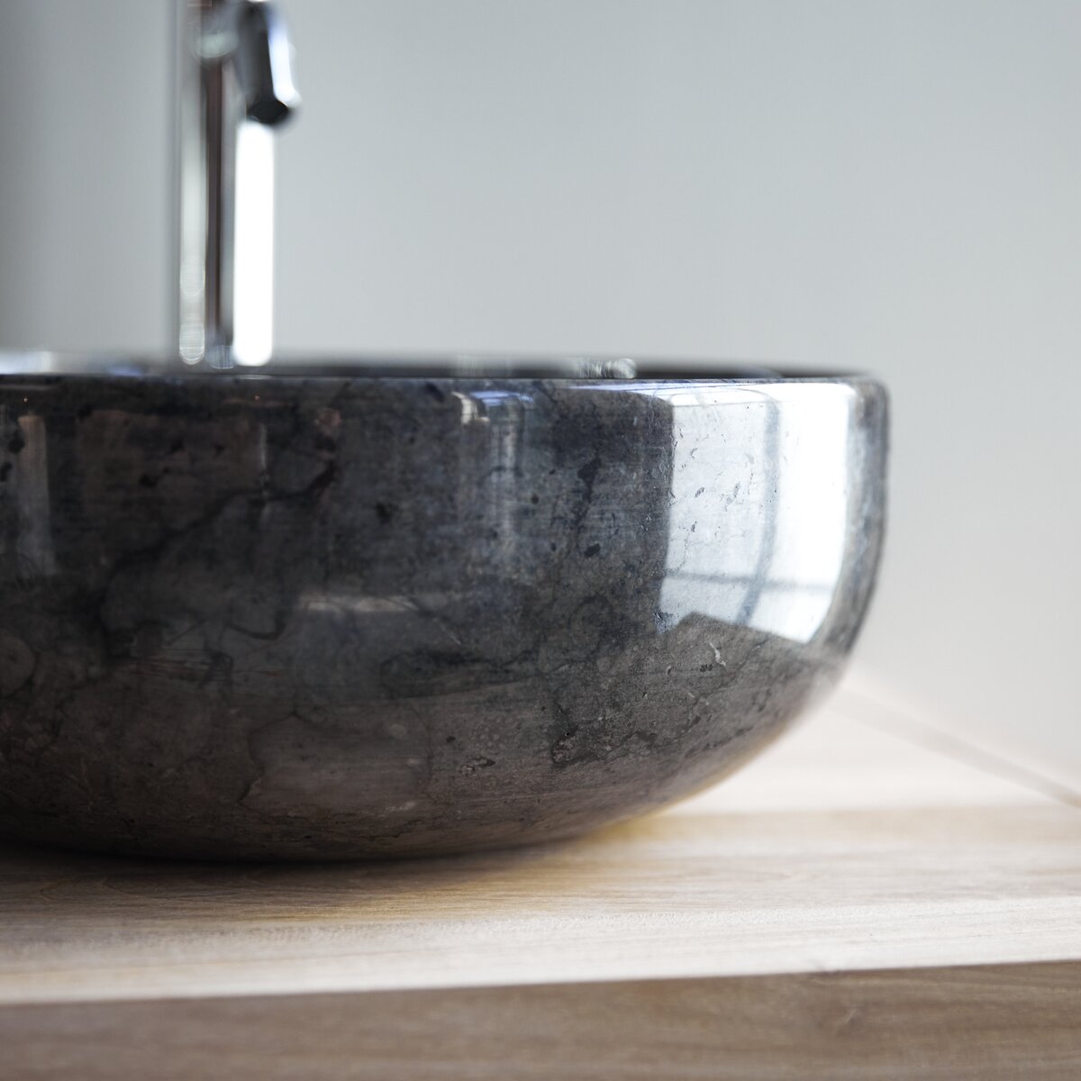 Pia - Lavabo in marmbo dark grey Pia - Lavabo in marmbo dark grey