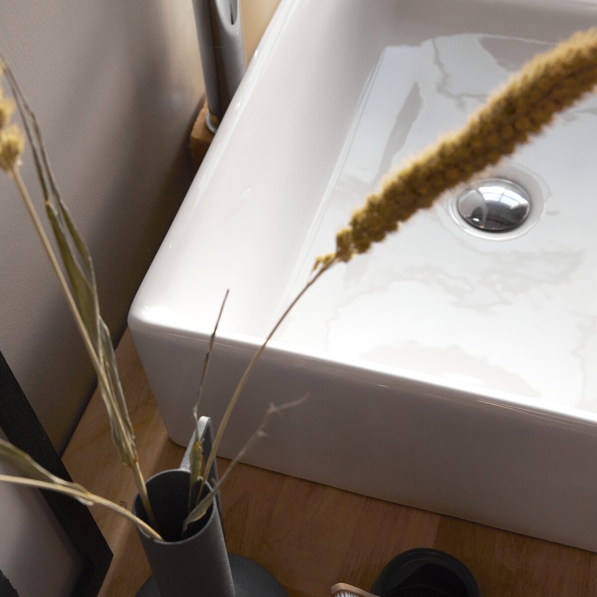 Sanilux Keramische wastafel Wastafel 80cm 1 Kraangat - TSM