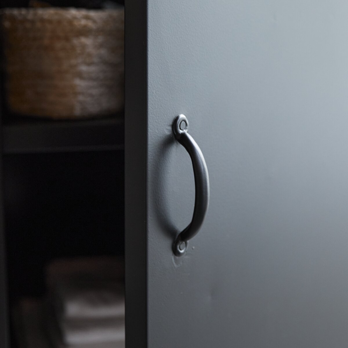 Arsène - Mueble bajo lavabo en mango macizo y metal 90 cm Arsène - Mueble bajo lavabo en mango macizo y metal 90 cm