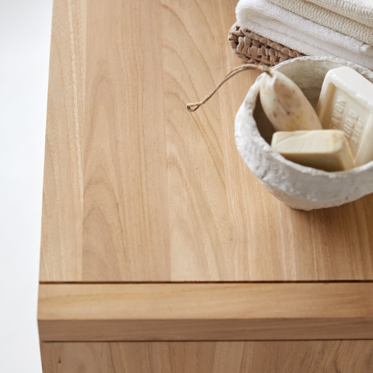 Jonàk - Solid teak vanity unit 95 cm Jonàk - Solid teak vanity unit 95 cm