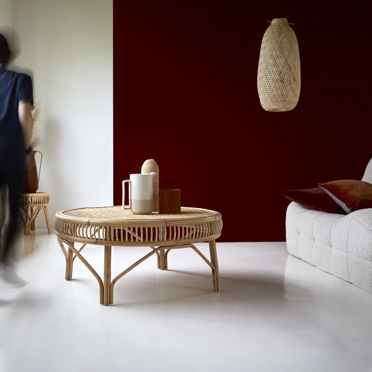 Zita - Table basse en rotin Zita - Table basse en rotin