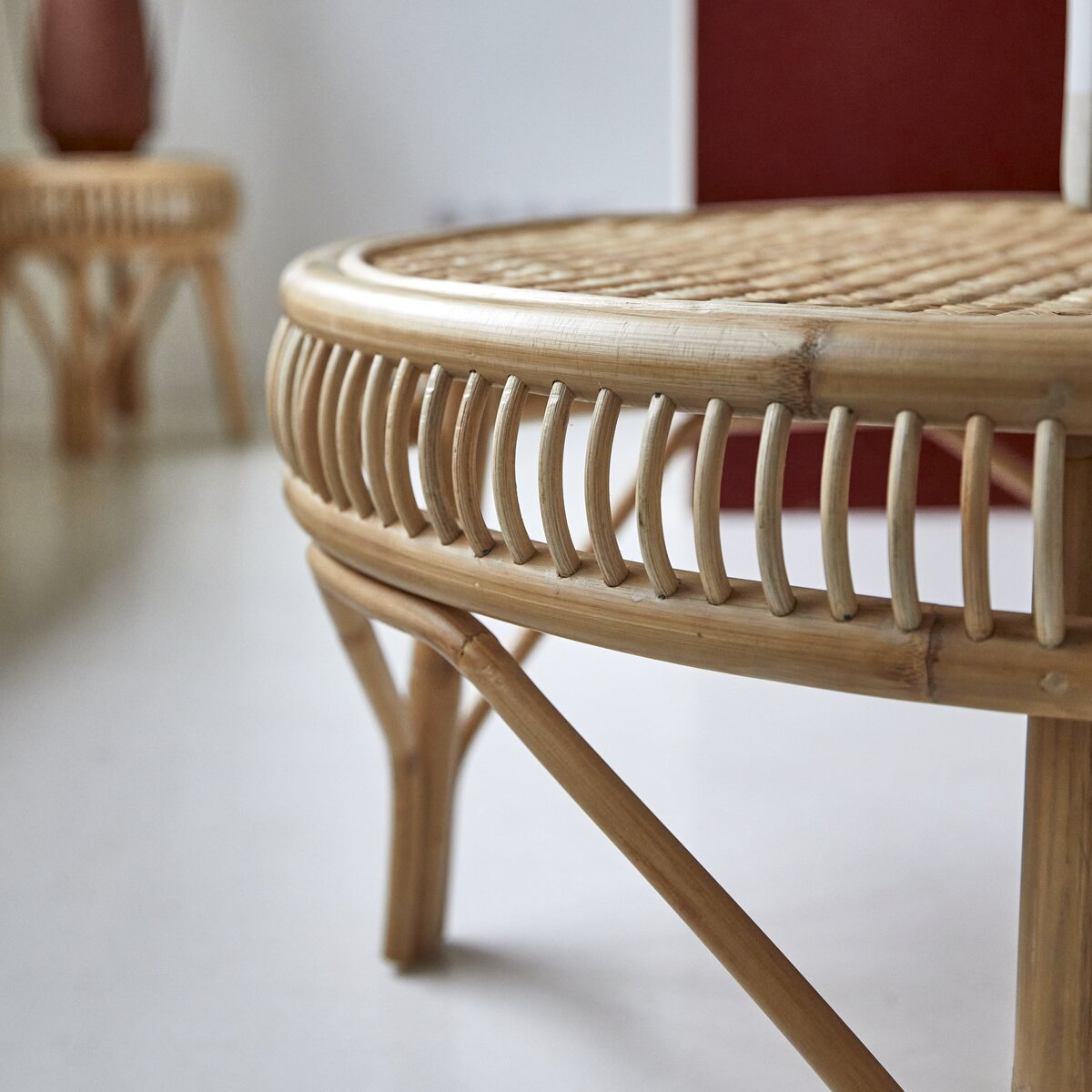 Zita - Table basse en rotin Zita - Table basse en rotin
