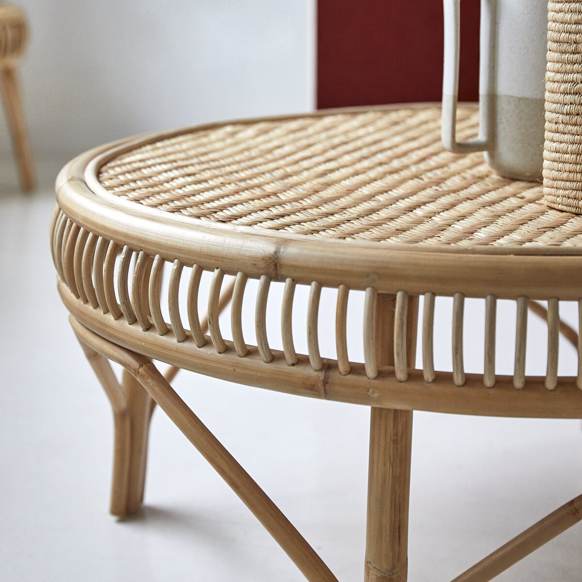 Zita - Table basse en rotin Zita - Table basse en rotin