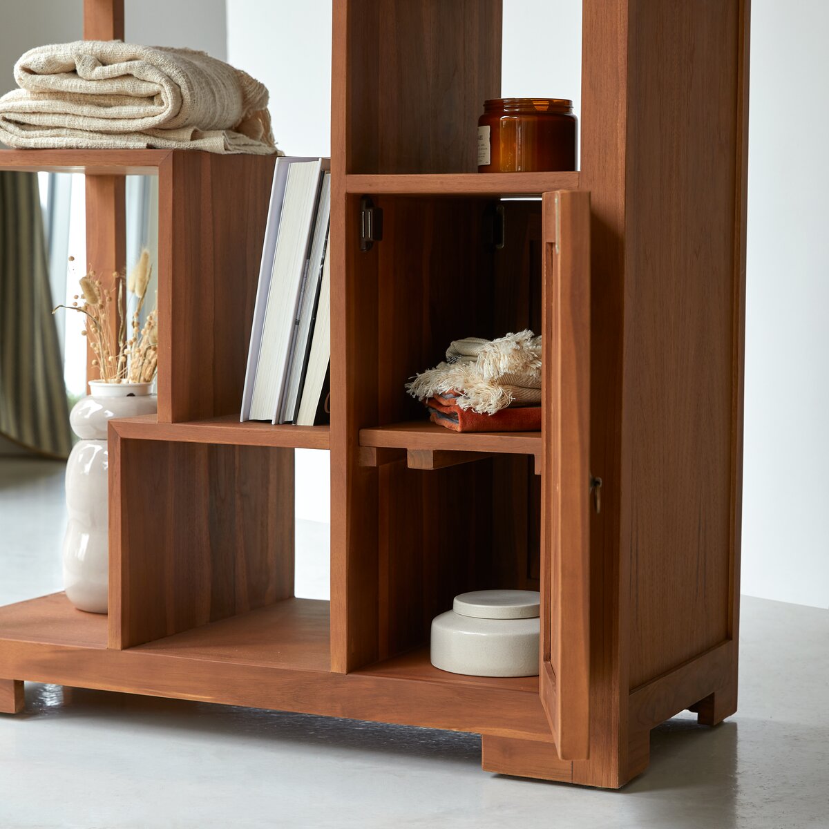 Alco Tipo - Bücherregal aus massivem Teak Alco Tipo - Bücherregal aus massivem Teak