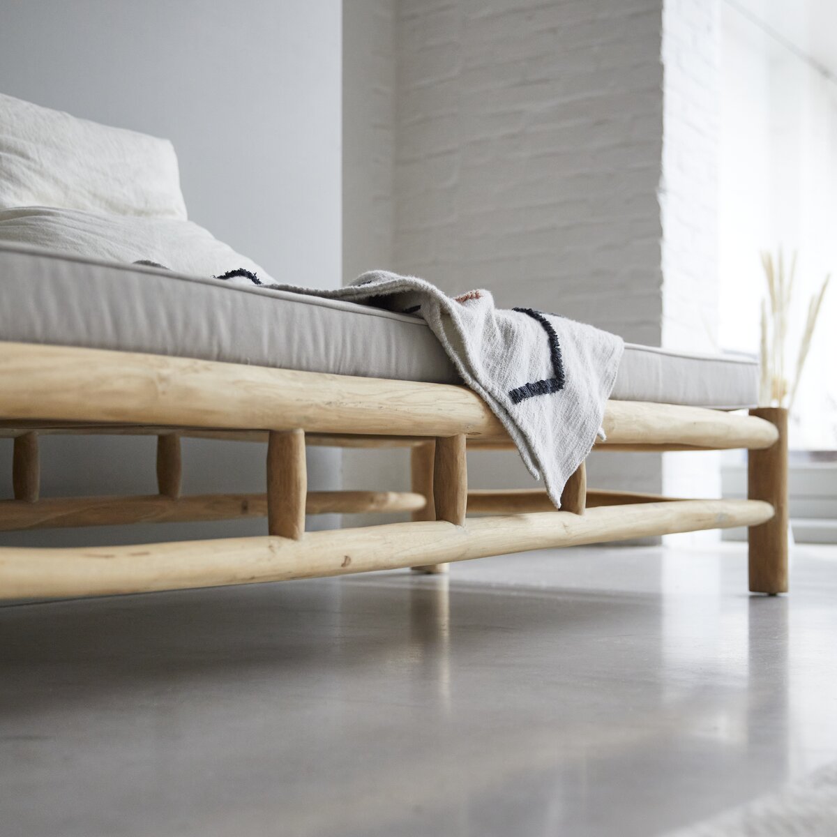 Kalif - Sofá en madera de teca maciza Kalif - Sofá en madera de teca maciza