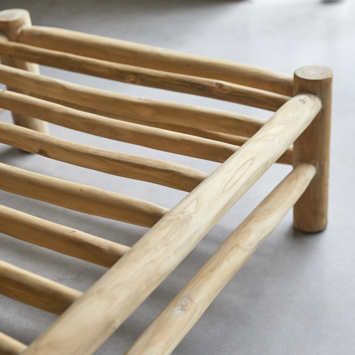 Kalif - Sofá en madera de teca maciza Kalif - Sofá en madera de teca maciza