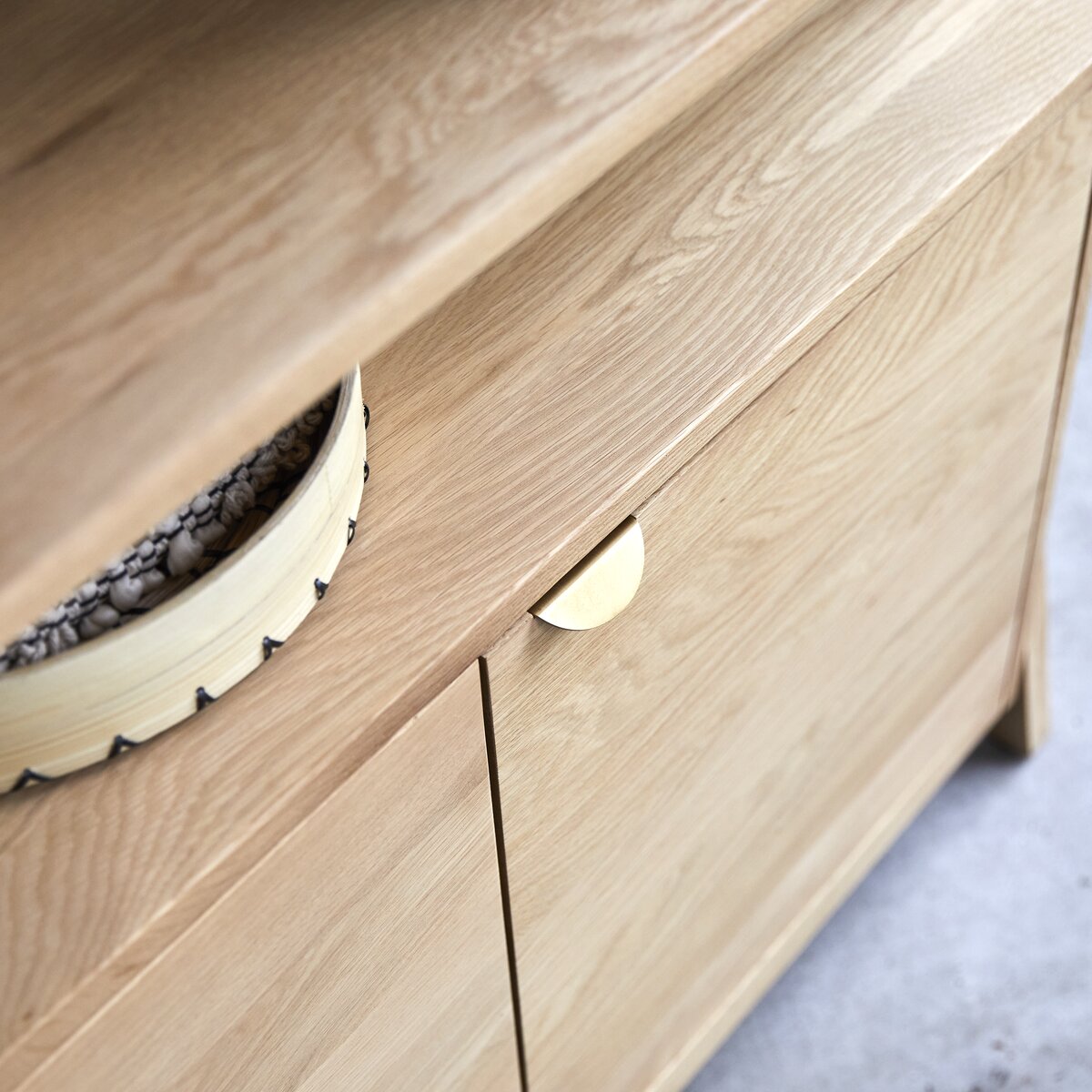 Pola - Buffet en chêne massif 165 cm Pola - Buffet en chêne massif 165 cm