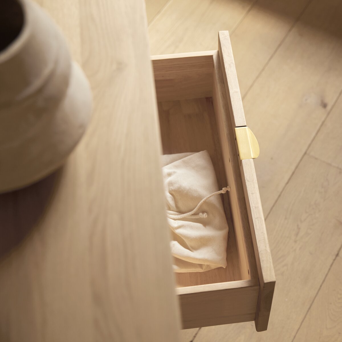 Pola - Solid oak 2-drawer Console table Pola - Solid oak 2-drawer Console table
