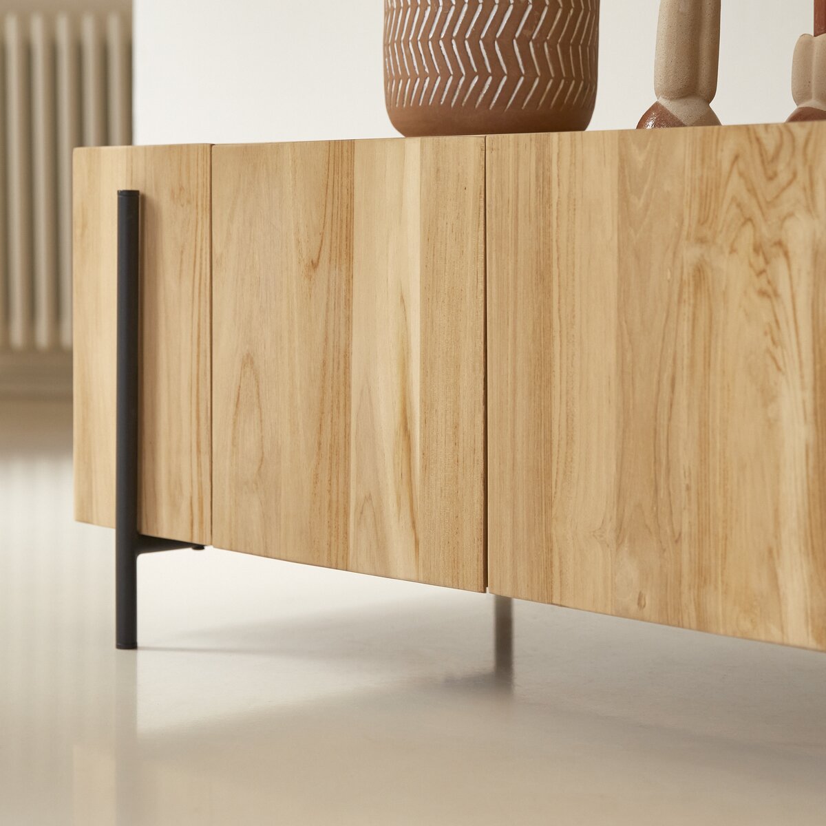 Honorine - Solid teak low TV Stand 170 cm Honorine - Solid teak low TV Stand 170 cm