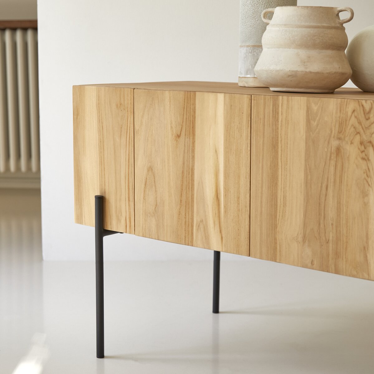 Honorine - Solid teak high TV Stand 170 cm Honorine - Solid teak high TV Stand 170 cm