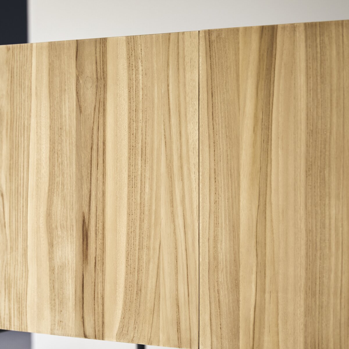 Honorine - Hohes Buffet aus massivem Teakholz 165 cm Honorine - Hohes Buffet aus massivem Teakholz 165 cm