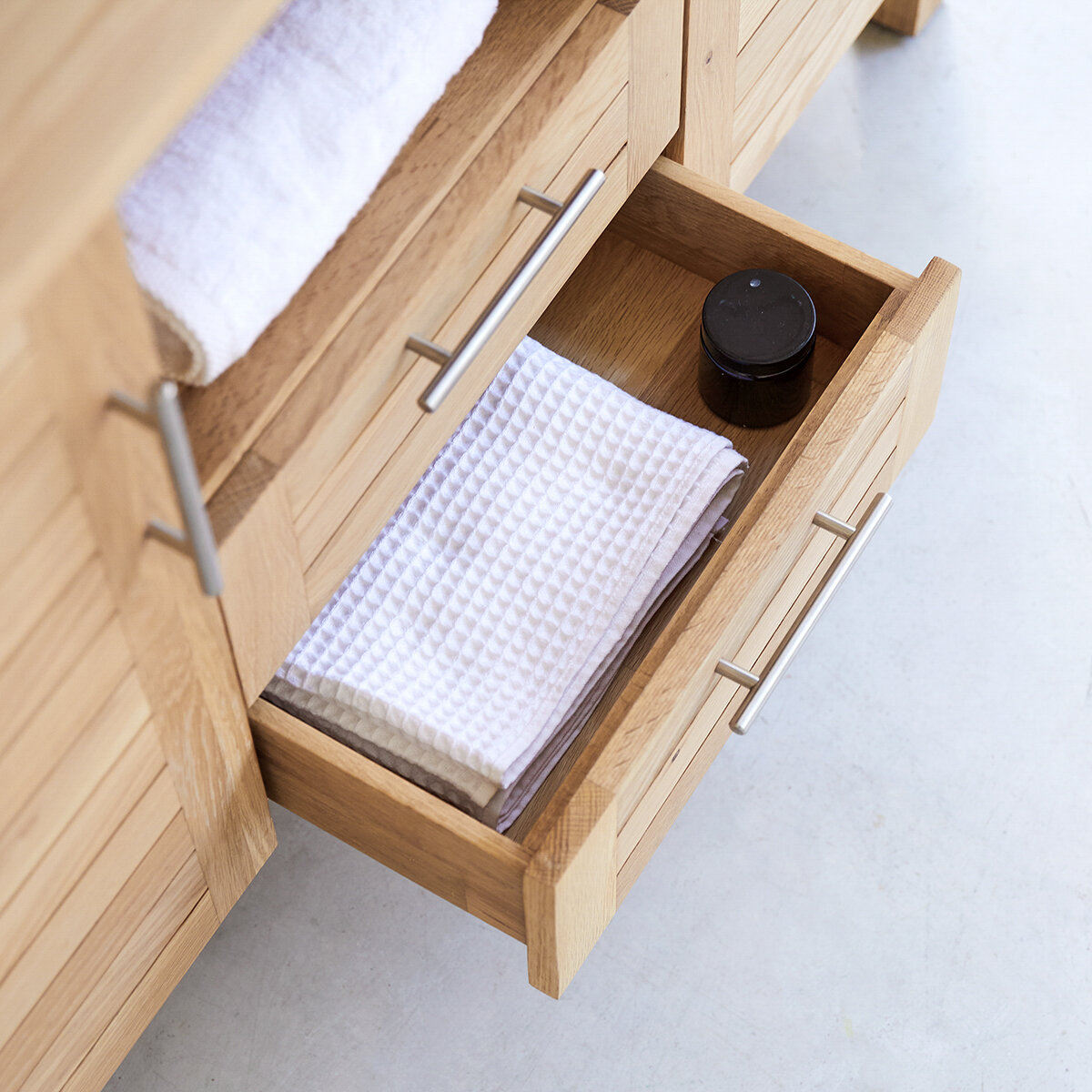 Soho - Solid oak vanity unit 125 cm Soho - Solid oak vanity unit 125 cm