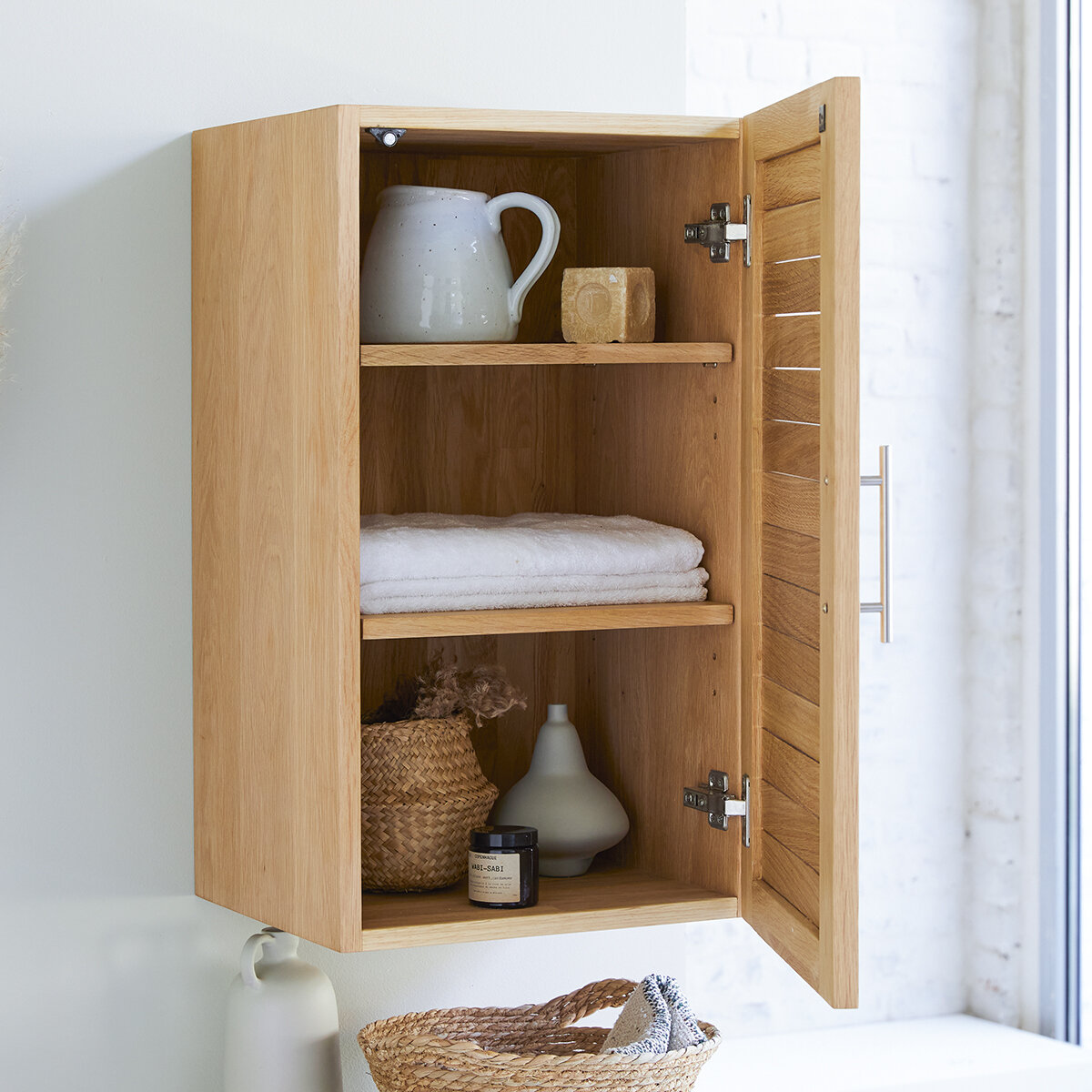 Bathroom sale storage shelves