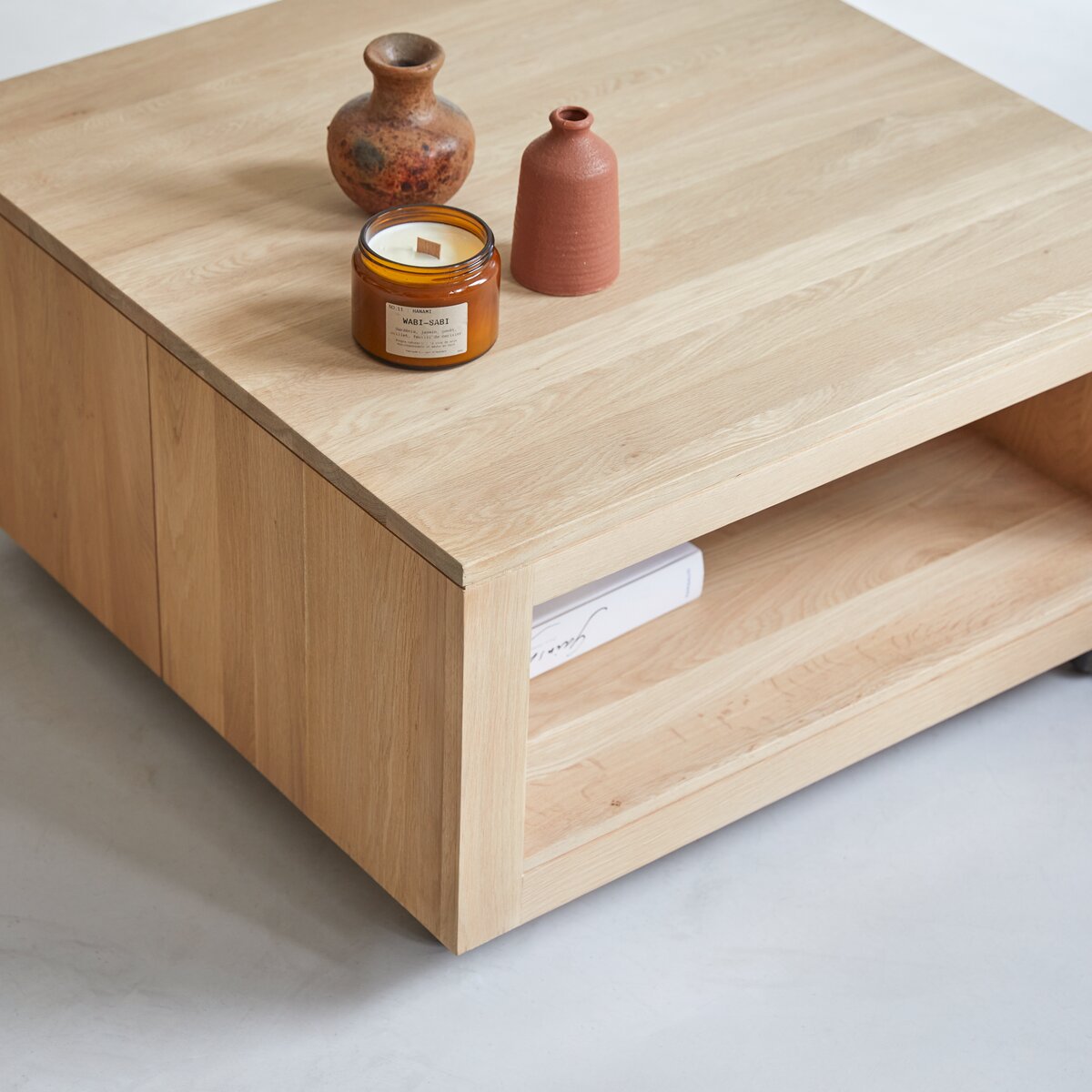 Oak small deals table