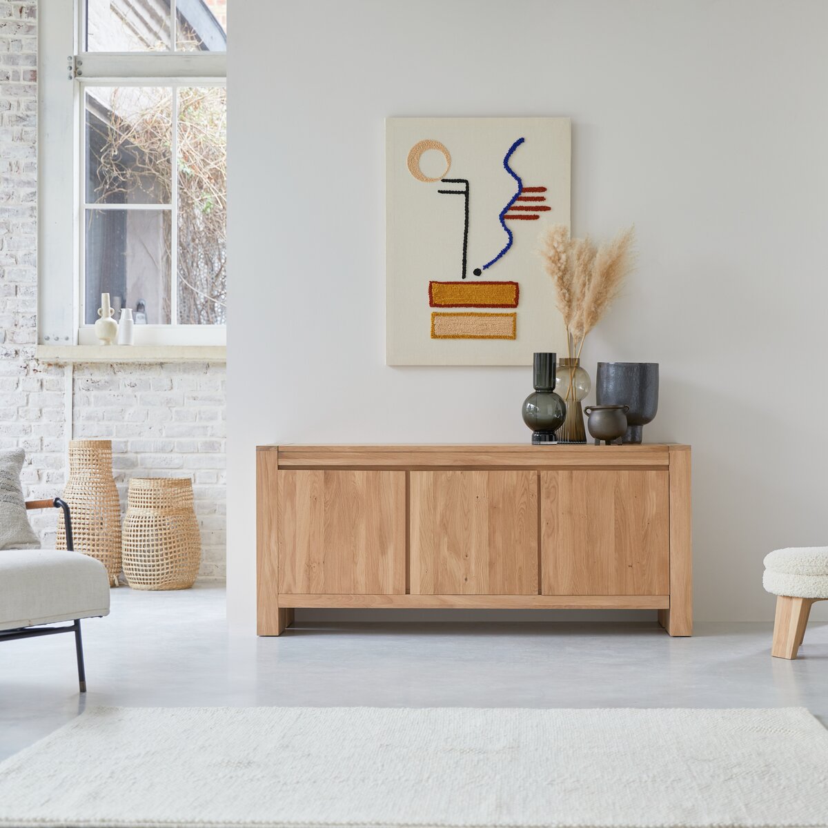 Eden - Buffet in quercia massello 160 cm Eden - Buffet in quercia massello 160 cm