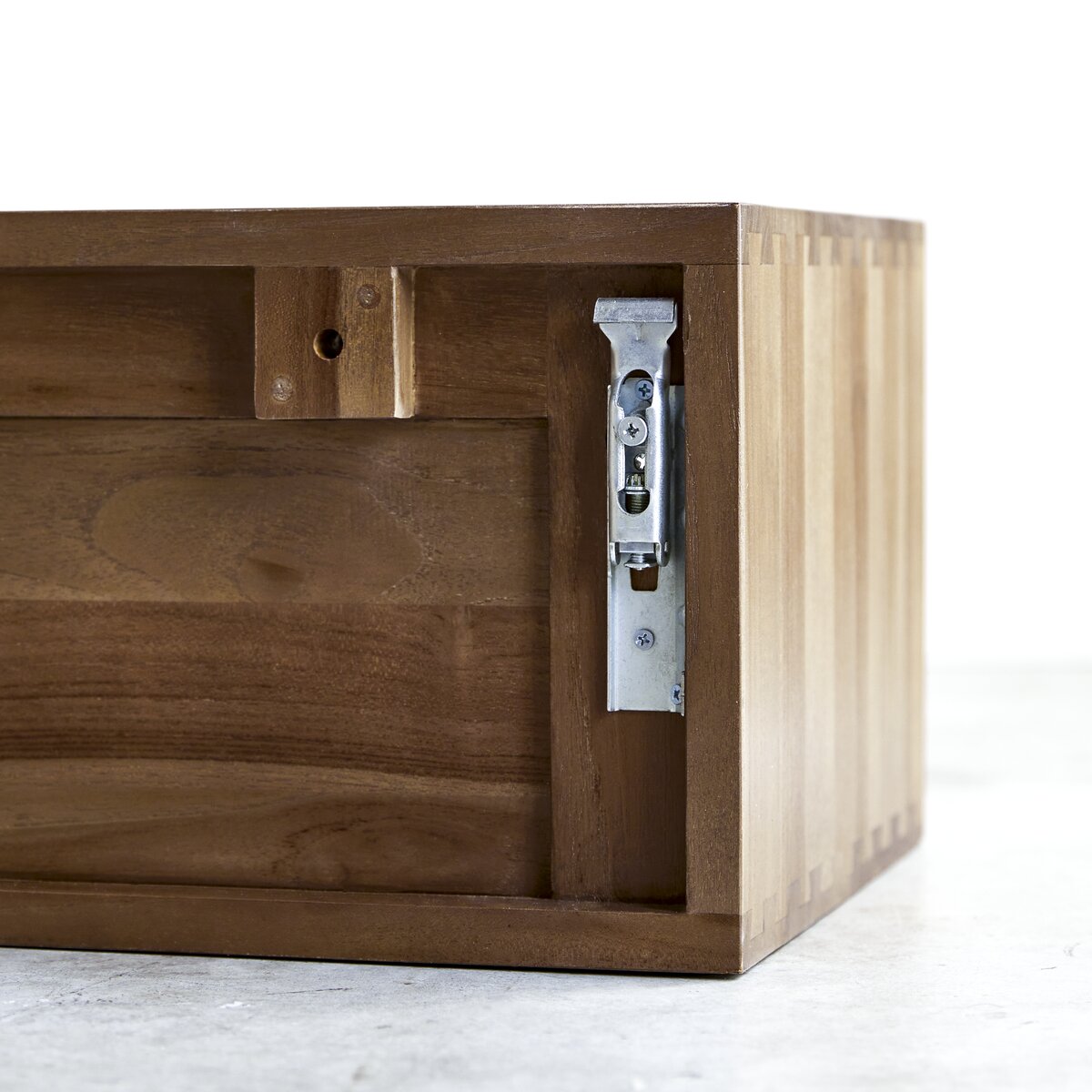Circa - Mueble de TV de teca maciza reciclada 1 cajón 160 cm Circa - Mueble de TV de teca maciza reciclada 1 cajón 160 cm