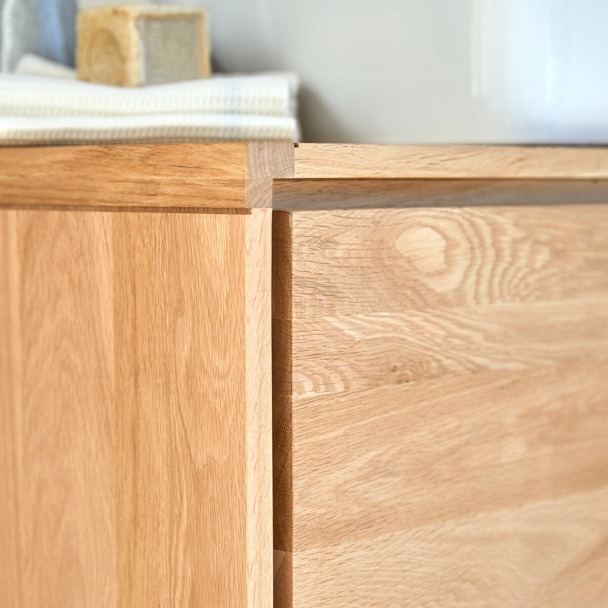 Jonàk - Solid oak vanity unit 95 cm Jonàk - Solid oak vanity unit 95 cm