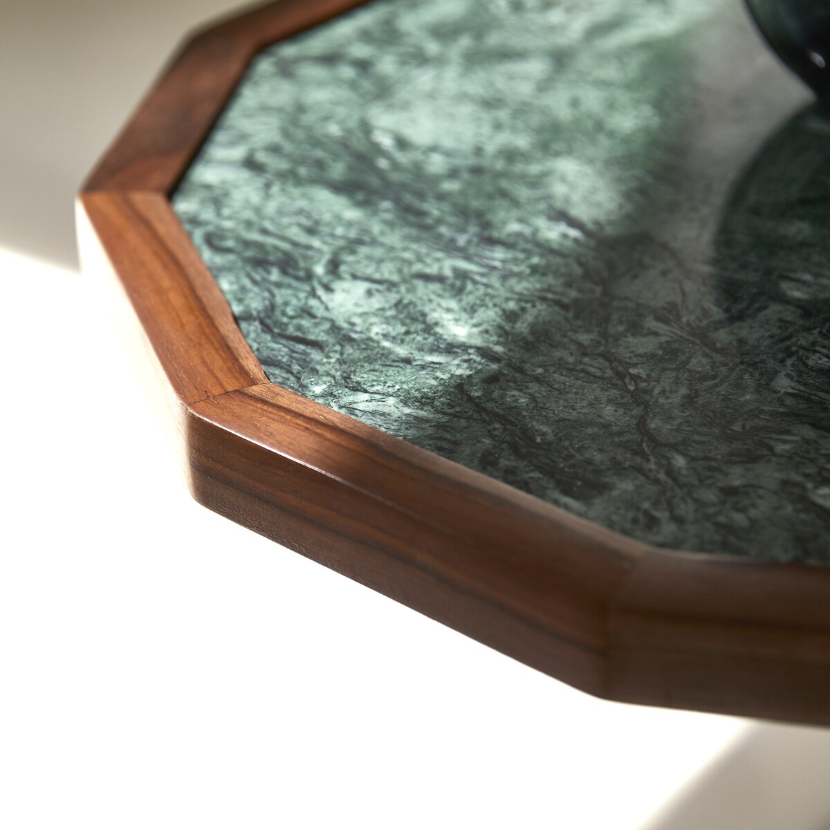 Tavolino in palissandro e marmo 120 cm - Mobile per il soggiorno - Tikamoon