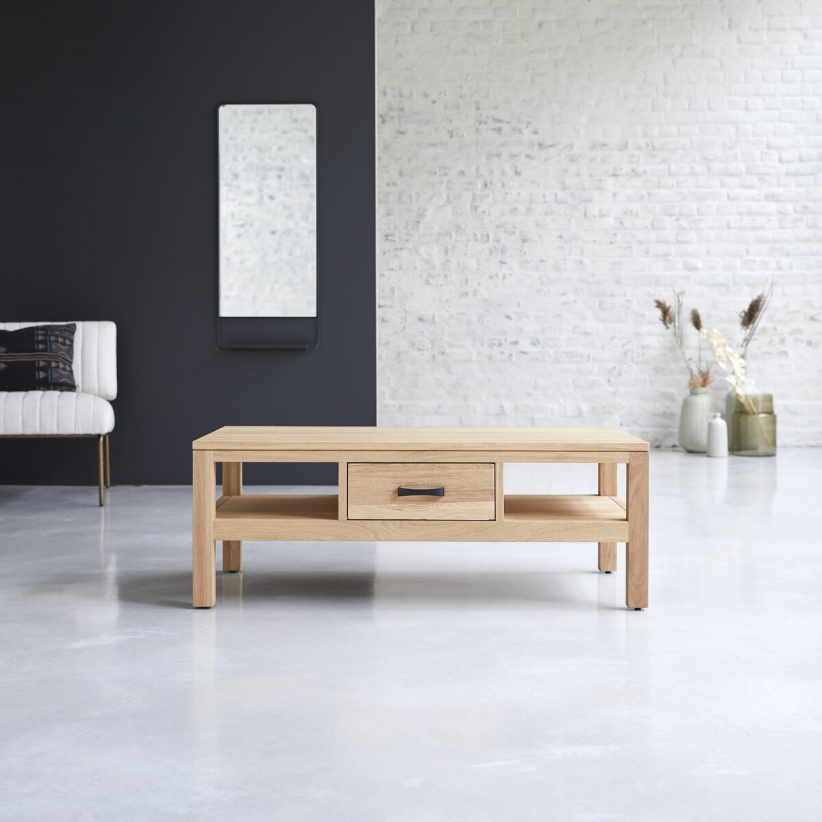 Vertigo - Couchtisch aus massivem Eichenholz Vertigo - Couchtisch aus massivem Eichenholz