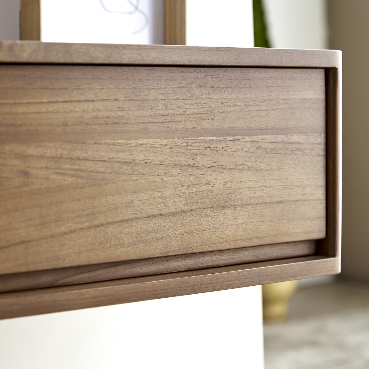 Circa - Comodino in teak massello 1 cassetto Circa - Comodino in teak massello 1 cassetto