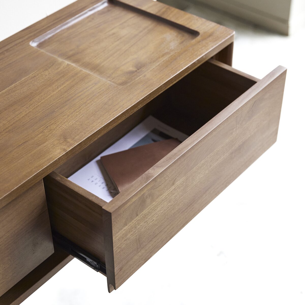 Circa - Consolle 2 cassetti in teak massello Circa - Consolle 2 cassetti in teak massello
